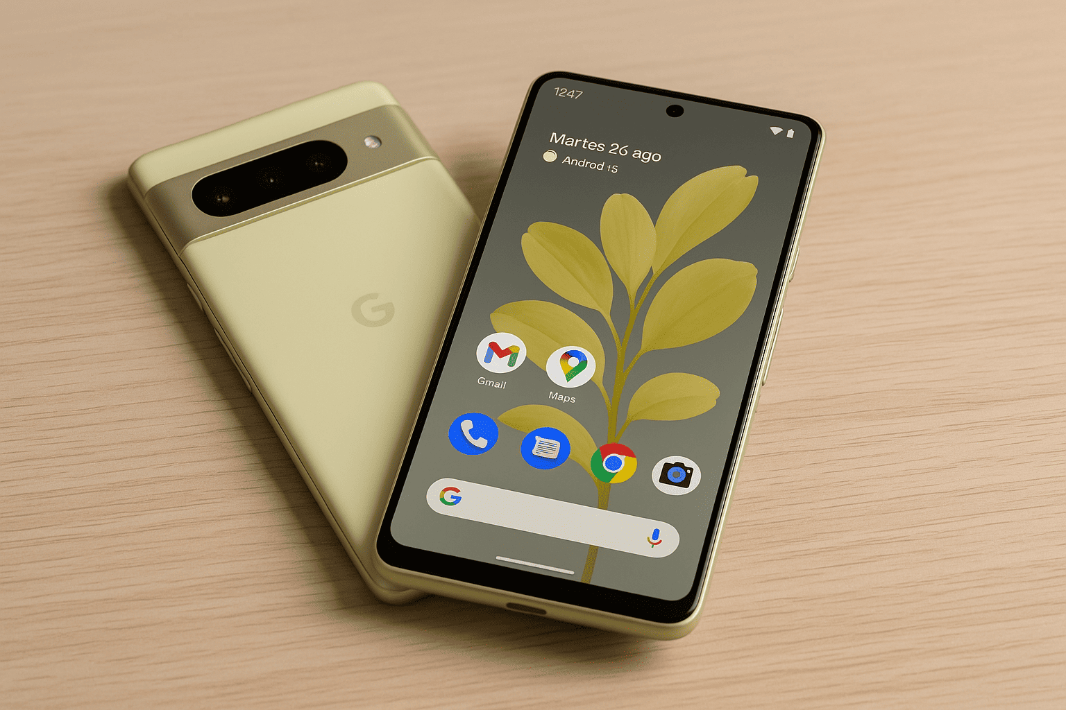 Imagen IA de Google Pixel 10