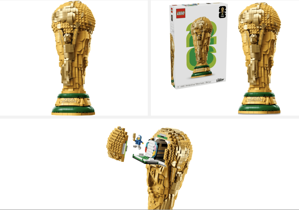 trofeo LEGO de FIFA