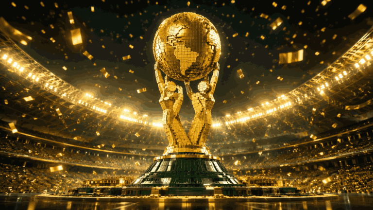 El trofeo LEGO de FIFA revoluciona la previa del Mundial 2026