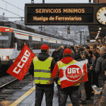 huelga de ferroviarios