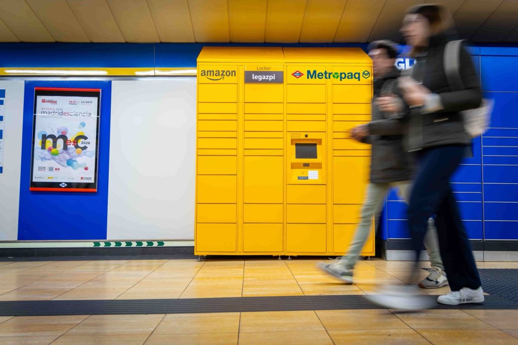 Amazon llega en Metro.