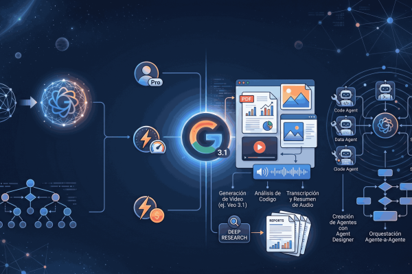 Gemini de Google frente a OpenAI y Anthropic en 2026.