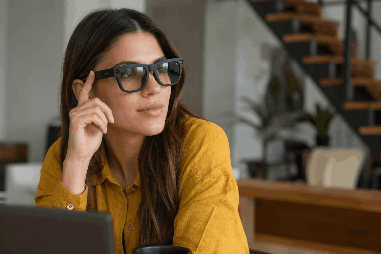 Gafas con inteligencia artificial
