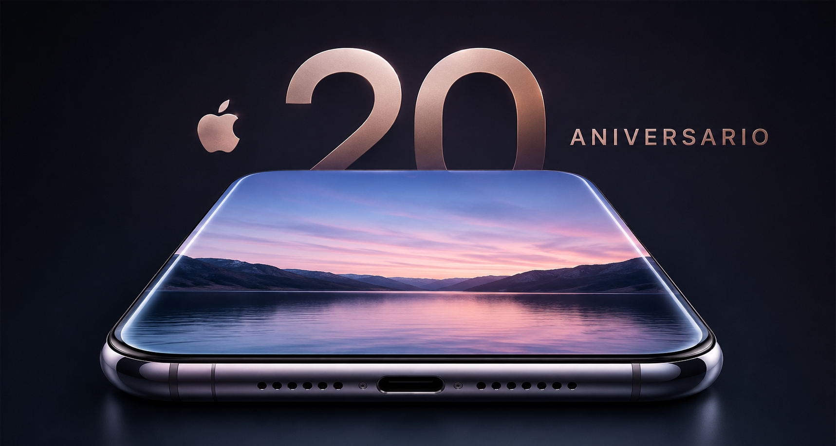 iPhone 20 aniversario.