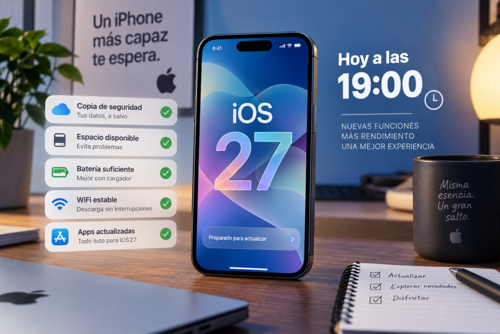 iOS27 llega a nuestros iPhone hoy
