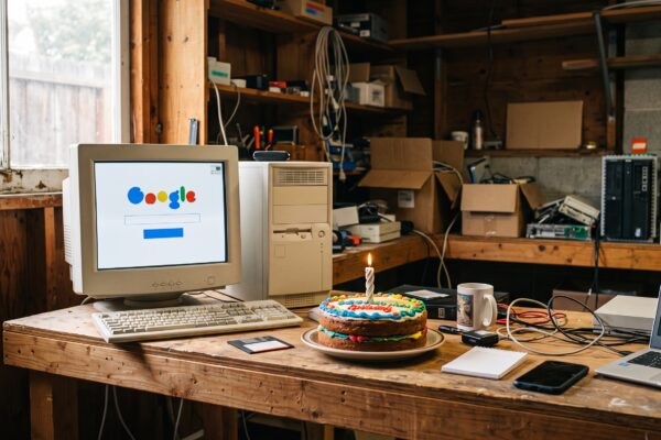 28.º aniversario del nacimiento de Google
