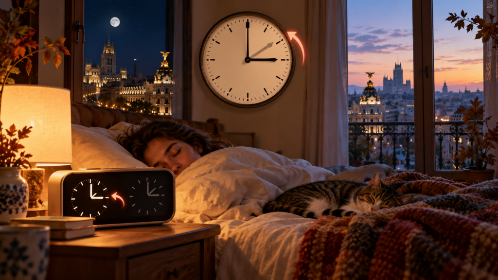 Cambio de hora en España