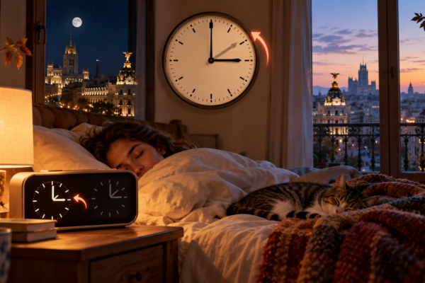 Cambio de hora en España